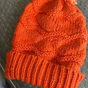 Orange beanie